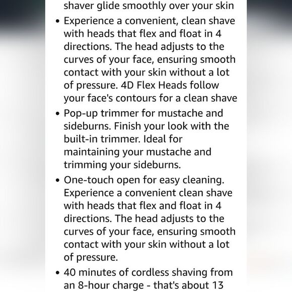 Philips Norelco 2300 Rechargeable Electric Trimmer & Shaver - Picture 11 of 14